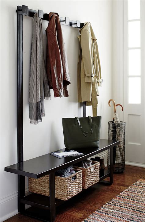 coat hanger entrance|entryway shelf and coat rack.